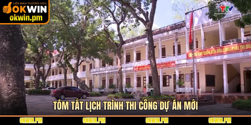 Tóm tắt lịch trình thi công dự án mới